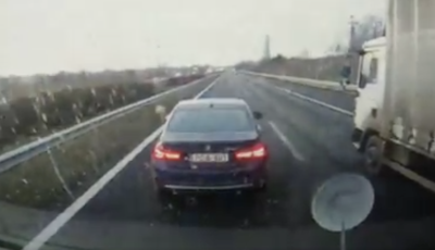 M&aacute;ris megvan az &eacute;v bunk&oacute;ja - Mentő előtt b&uuml;ntetőf&eacute;kezett a BMW-s az M7-esen - VIDE&Oacute;