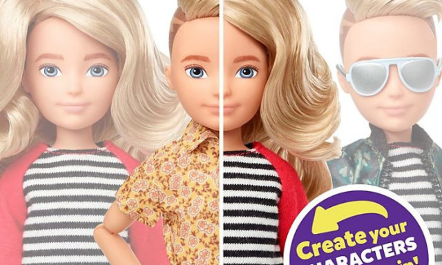 Nemsemleges Barbie bab&aacute;kat dob piacra a Mattel, mert a gyerekek &aacute;ll&iacute;t&oacute;lag nem szeretik a fi&uacute;-l&aacute;ny c&iacute;mk&eacute;ket