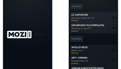 Itt az app, amivel Kaposv&aacute;ron is k&ouml;nnyen foglalhatsz jegyet a k&ouml;vetkező mozira! K&ouml;telező let&ouml;lteni