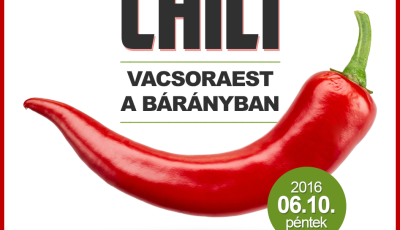 Ez cs&iacute;pni fog! - Chili vacsoraestet tart a B&aacute;r&aacute;ny Fogad&oacute;