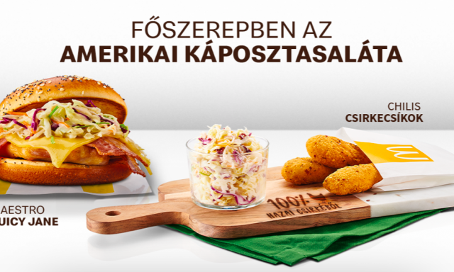 M&aacute;r nem kell a KFC-ig menni amerikai k&aacute;posztasal&aacute;t&aacute;&eacute;rt!