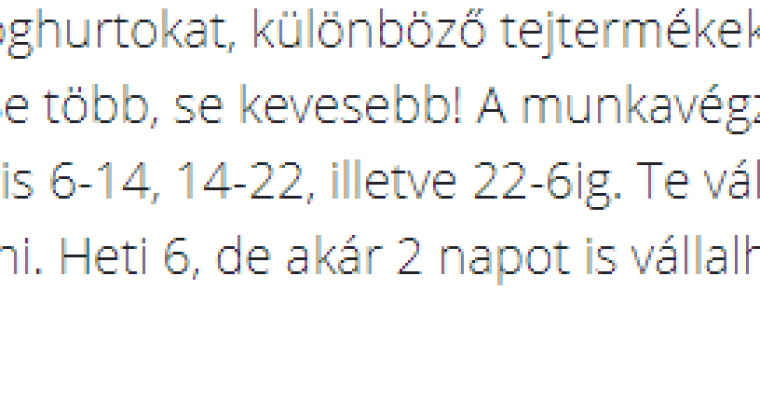 Rakt&aacute;ros, v&iacute;zimentő &eacute;s &aacute;rufelt&ouml;ltő - &Ouml;sszeszedt&uuml;k milyen di&aacute;kmunk&aacute;kat v&aacute;llalhattok Kaposv&aacute;ron