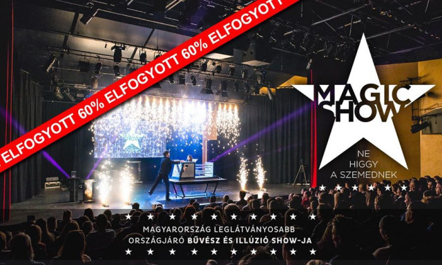 &Aacute;prilisban lesz &eacute;leted legvar&aacute;zslatosabb est&eacute;je! Kaposv&aacute;rra &eacute;rkezik a Magic Show