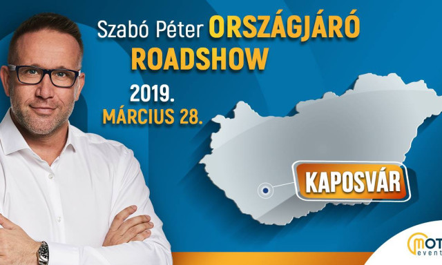 Szab&oacute; P&eacute;ter l&aacute;zban &eacute;g a v&aacute;ros! - M&aacute;ris elkelt az &ouml;sszes jegy a m&aacute;rciusi előad&aacute;sra