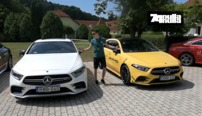 50 mill&aacute;s aut&oacute;val furik&aacute;ztunk - Tesztelt&uuml;k az &uacute;j Mercedes AMG GT-t! - VIDE&Oacute;