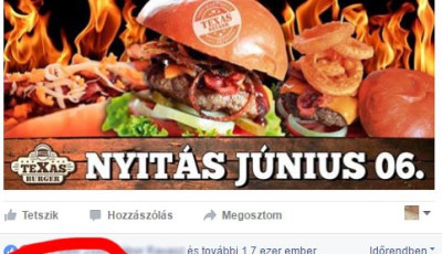 &quot;T&uacute;l j&oacute;l&quot; siker&uuml;lt a Texas Burger nyit&oacute;napja