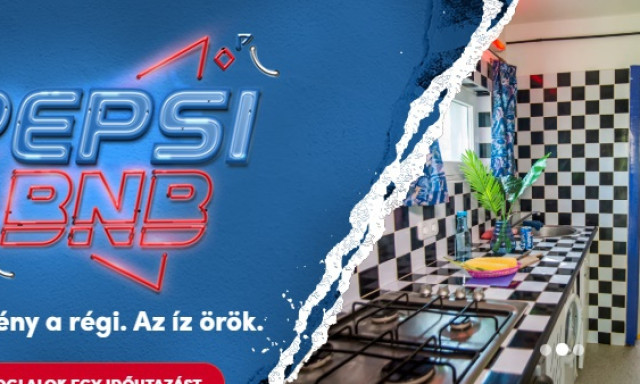 Szeretn&eacute;l kicsit visszautazni a m&uacute;ltba? Pr&oacute;b&aacute;ld ki a Pepsi időutaz&oacute; h&aacute;z&aacute;t!