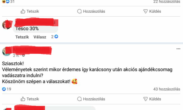 Brut&aacute;lis kar&aacute;csony ut&aacute;ni akci&oacute;kkal robbantanak a kereskedők