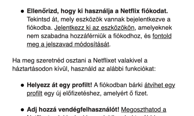 Most m&aacute;r t&eacute;nyleg-t&eacute;nyleg odacsap a Netflix a jelsz&oacute;megoszt&oacute;kra! Ezek a lehetős&eacute;geid