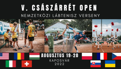 Megvan mikor lesz a Cs&aacute;sz&aacute;rr&eacute;t Open, az orsz&aacute;g legnagyobb l&aacute;btenisz torn&aacute;ja Kaposv&aacute;ron