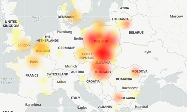 Nyugi nem n&aacute;lad van a hiba, eg&eacute;sz Eur&oacute;p&aacute;ban behalt a Messenger