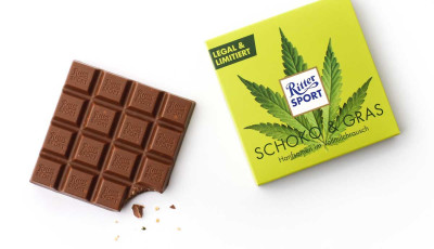 Egy&uuml;tt csokizunk, egy&uuml;tt nevet&uuml;nk - F&uuml;ves csokit dobott piacra a Ritter Sport