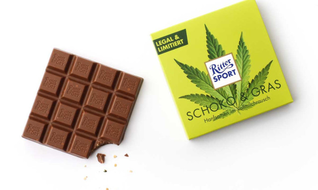 Egy&uuml;tt csokizunk, egy&uuml;tt nevet&uuml;nk - F&uuml;ves csokit dobott piacra a Ritter Sport