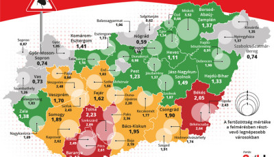 Kaposv&aacute;r a harmadik legfertőz&ouml;ttebb v&aacute;ros az orsz&aacute;gos poloskat&eacute;rk&eacute;p szerint