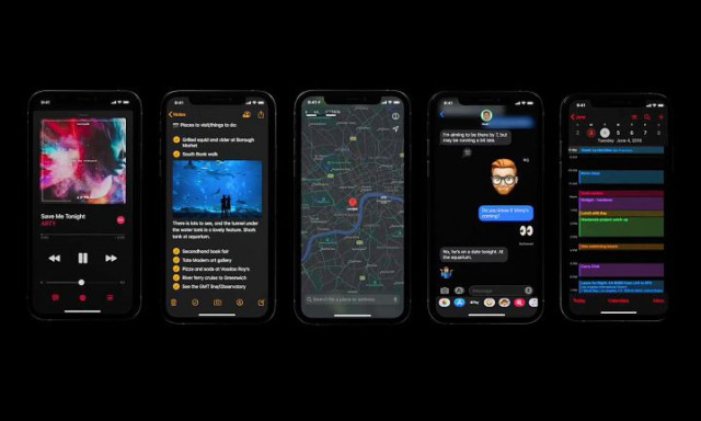 Els&ouml;t&eacute;t&uuml;lnek az iPhone k&eacute;sz&uuml;l&eacute;kek is! - J&ouml;n a Dark Mode &eacute;s egy rak&aacute;s &uacute;jdons&aacute;g