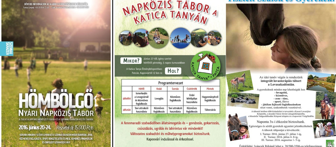 Kaposv&aacute;ri ny&aacute;ri t&aacute;bort keresel a k&ouml;ly&ouml;knek? Mutatjuk a lehetős&eacute;geket!