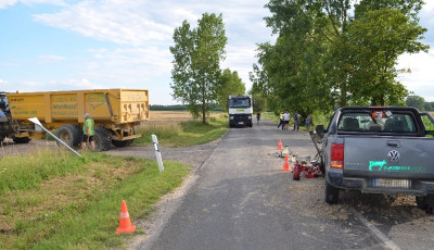 P&oacute;tkocsiba rohant egy terepj&aacute;r&oacute; B&ouml;h&ouml;ny&eacute;n&eacute;l