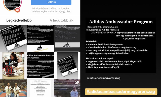 Egy &uacute;jabb csal&aacute;s szedte kaposv&aacute;ri &aacute;ldozatait! Nem keres az Adidas nagyk&ouml;veteket az Instagramon