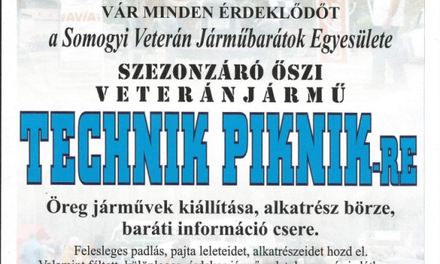 Vas&aacute;rnap ellepik a veter&aacute;n j&aacute;rg&aacute;nyok a Cseri Parkot!