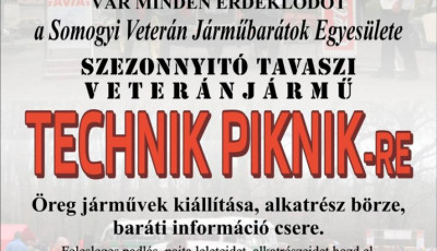 M&aacute;rciusban &uacute;jra j&ouml;n a szezonnyit&oacute; tavaszi veter&aacute;n j&aacute;rmű technik piknik!