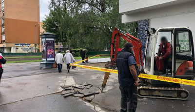 Alapos r&aacute;ncfelvarr&aacute;st kap a Honv&eacute;d csom&oacute;pont - Meg&uacute;jul a t&eacute;r &eacute;s az alulj&aacute;r&oacute; is