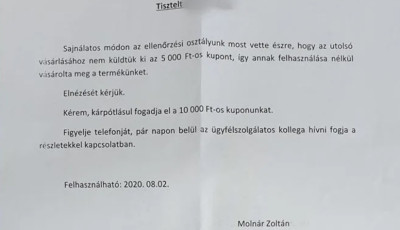 A szomsz&eacute;dban m&aacute;r terjed ez a kuponos &aacute;tver&eacute;s, te ne dőlj be neki!