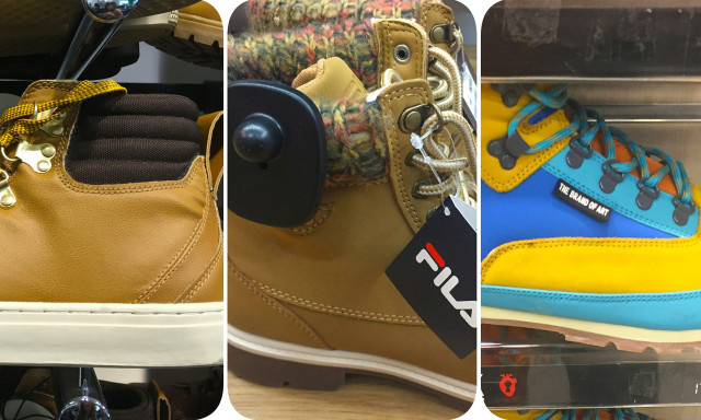 N&aacute;lunk is h&oacute;d&iacute;t a Timberland replika m&aacute;nia