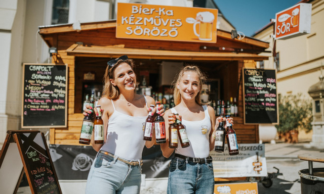 Id&eacute;n is a legjobb k&eacute;zműves s&ouml;r&ouml;kkel v&aacute;r benneteket a Bier-Ka a Mi&eacute;nk a V&aacute;ros Fesztiv&aacute;lon!