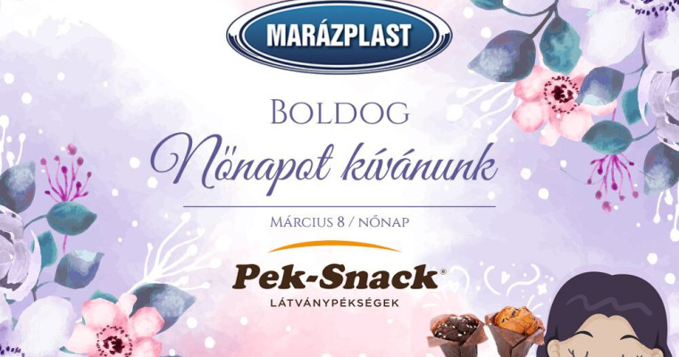 Aj&aacute;nd&eacute;kokkal k&eacute;sz&uuml;l v&aacute;s&aacute;rl&oacute;inak a Mar&aacute;zplast nőnap alkalm&aacute;b&oacute;l!