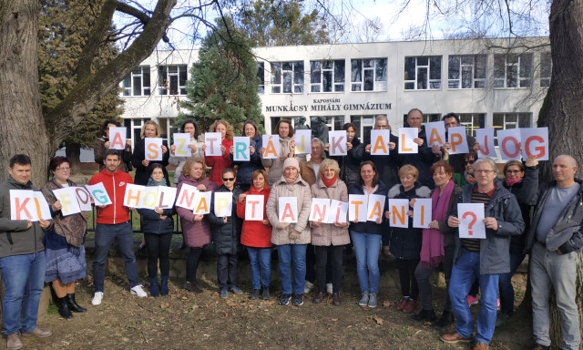 A sztr&aacute;jk alapjog - A Munk&aacute;csy pedag&oacute;gusai is tiltakoznak a korm&aacute;nyrendelet ellen