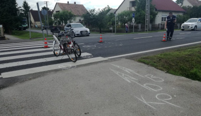 A zebr&aacute;n sodortak el egy biciklij&eacute;t tol&oacute; 10 &eacute;vest! - A cserbenhagy&aacute;sos g&aacute;zol&aacute;s szemtan&uacute;it keresik