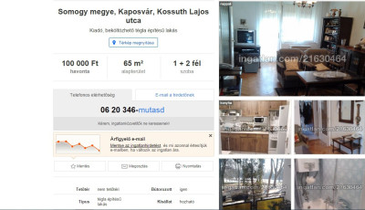 K&ouml;lt&ouml;zz el, boldog&iacute;ts m&aacute;r m&aacute;st! kaposv&aacute;ri alb&eacute;rletk&ouml;rk&eacute;p