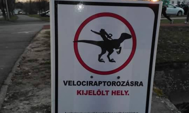 T&ouml;bb&eacute; m&aacute;r nem velociraptorozhatunk a V&aacute;rosligetben :(