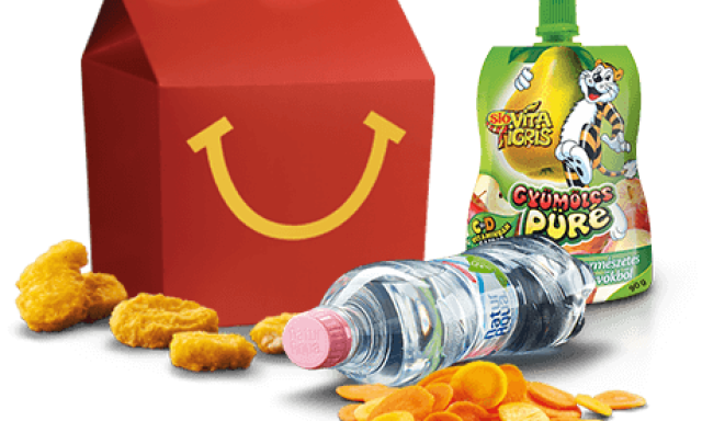 &Aacute;talakul a kaposv&aacute;ri mekiben is a Happy Meal Men&uuml;!