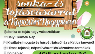 H&eacute;tv&eacute;g&eacute;n m&aacute;r k&eacute;sz&uuml;lhet&uuml;nk a H&uacute;sv&eacute;tra &ndash; Sonka &eacute;s toj&aacute;sv&aacute;s&aacute;rt valamint k&eacute;zműves foglalkoz&aacute;st is rendeznek Kaposv&aacute;ron