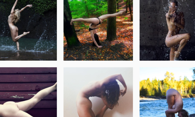 &Uacute;j Insta őr&uuml;let &uuml;t&ouml;tte fel a fej&eacute;t - Meztelen&uuml;l j&oacute;g&aacute;z&oacute; l&aacute;nyok fot&oacute;ival van tele a k&ouml;z&ouml;ss&eacute;gi oldal