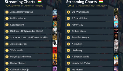 Aratott haz&aacute;nkban a Star Wars az első h&eacute;ten, ezek voltak a legn&eacute;zettebb tartalmak a Disney+-n&aacute;l