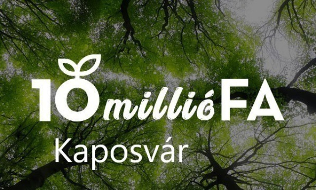 Kaposv&aacute;r is csatlakozott a 10 milli&oacute; fa mozgalomhoz - &Eacute;s te?