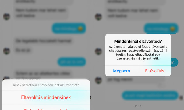 V&eacute;gre! T&ouml;r&ouml;lhetj&uuml;k megb&aacute;nt Messenger &uuml;zeneteinket!