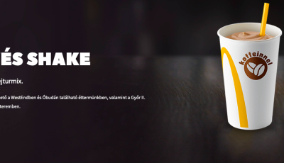 &Uacute;j shake &eacute;rkezett a kaposv&aacute;ri McDonald&#039;s k&iacute;n&aacute;lat&aacute;ra!