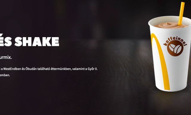 &Uacute;j shake &eacute;rkezett a kaposv&aacute;ri McDonald&#039;s k&iacute;n&aacute;lat&aacute;ra!