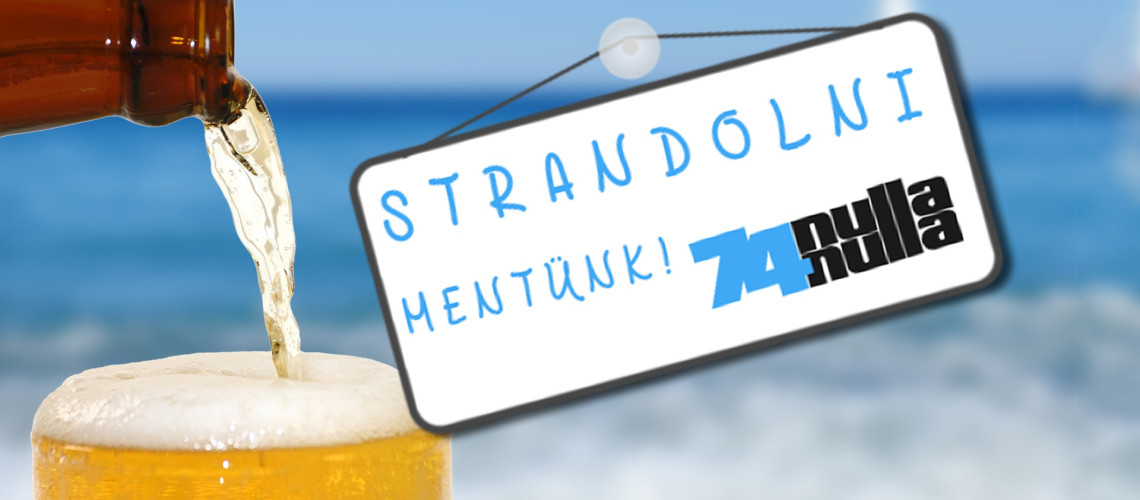 Strandolni ment&uuml;nk!