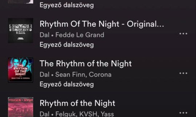 Tesztelve! T&eacute;nyleg minden sz&aacute;mot megtal&aacute;l a Spotify &uacute;j dalsz&ouml;veg keresője