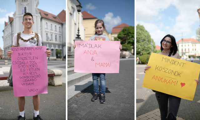 &Iacute;gy &uuml;zentek Any&aacute;k napja alkalm&aacute;b&oacute;l kicsik &eacute;s nagyok Kaposv&aacute;ron - VIDE&Oacute;