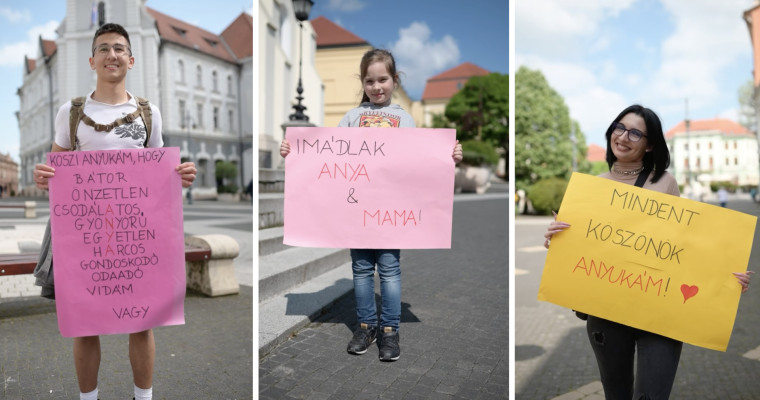 &Iacute;gy &uuml;zentek Any&aacute;k napja alkalm&aacute;b&oacute;l kicsik &eacute;s nagyok Kaposv&aacute;ron - VIDE&Oacute;