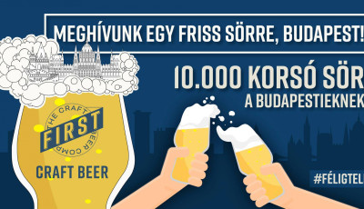 10 ezer kors&oacute; ingyen s&ouml;rre h&iacute;vta meg a budapestieket egy s&ouml;rfőzde