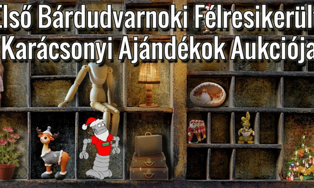 Szombaton megrendezik az első F&eacute;lresiker&uuml;lt Kar&aacute;csonyi Aj&aacute;nd&eacute;kok Aukci&oacute;j&aacute;t