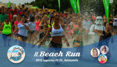 J&ouml;n a mez&iacute;tl&aacute;bas fut&aacute;s a Balatonban, itt a II. Beach Run!