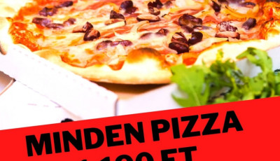 Pizzaakci&oacute;val &eacute;s bőv&iacute;tett men&uuml;sorral k&eacute;sz&uuml;l a La Pergola csapata