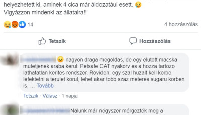 M&aacute;r t&ouml;bb cica &eacute;s kutya is &aacute;ldozatul esett a kaposf&uuml;redi &aacute;llatm&eacute;rgez&eacute;seknek